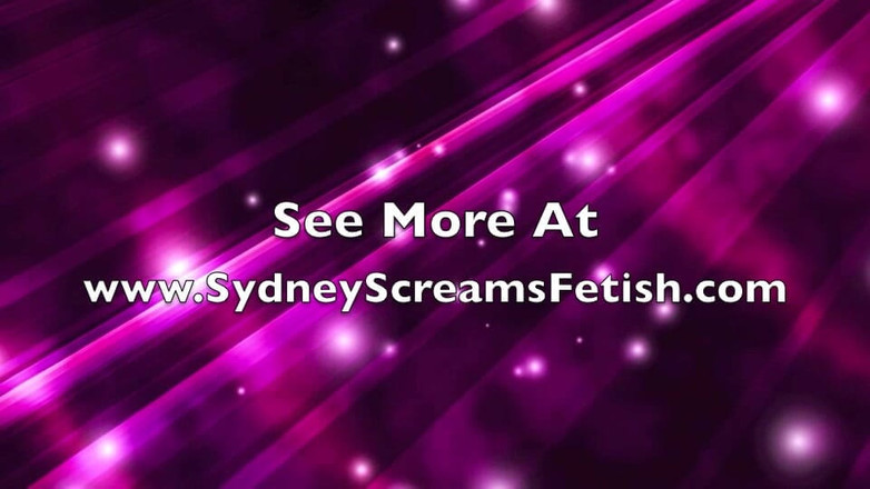 Sydney screams fetish: Je mijn pikhongerige hoer maken van jou-Romige