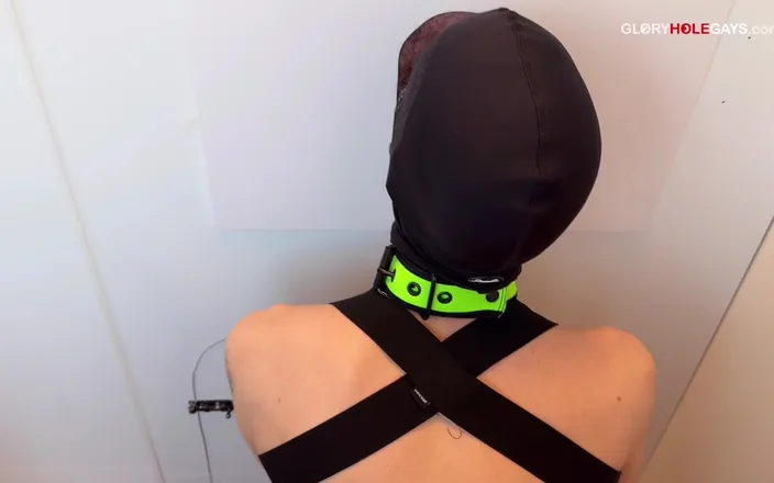 GLORYHOLEGAYS: 20-year-old Twink Serves Anonymous Tops at the Gloryhole - Bareback Action...