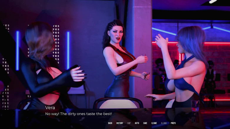 Dirty GamesXxX: 뒷골목에서 자지 두 명과 두 친구를 불고 정액을 마시는 보안 레즈 - 에피소드 29