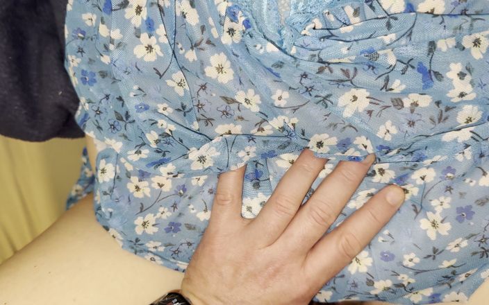 Samantha Plum: Samantha BBW în lenjeria ei albastră este futută