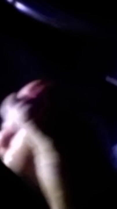 Kinky voyeur couple: Wanking in Car