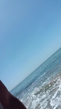 On the Beach on a Sunday