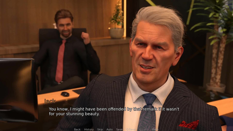 Dirty GamesXxX: Blocul de Est: șeful prietenul său și angajații săi sex în patru la...
