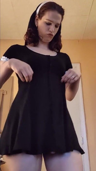 Slutty T-girl Dressed Provacatively, Blowjobs and Anal