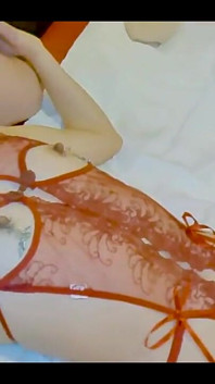 Mayu No91 Shaved, Cosplay, Deepthroat, Collar, Blindfold, Anal Beads in 2 Holes, Squirting, Creampie, Cleaning Blowjob