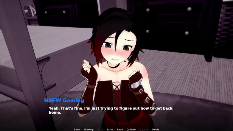 PixelAftDark: Dream Corruption V.1 Część 1 - Ruby Rose (rwby)