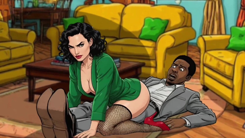 Octopussy Lovers Club: Шлюховатая Американская Милфа 2: Два Больших Черных Члена Для Моей Шлюшки-жены