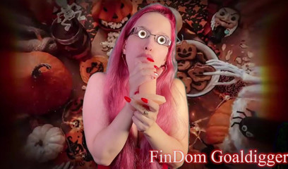 FinDom Goaldigger: Sissy slut cocks sucker transformation