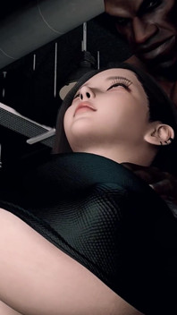 3D 超级饥渴的胖熟女教练被大黑屌干