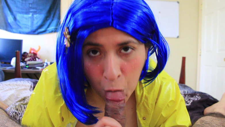 VickyVixen: Adulto Coraline chupa um pau suculento