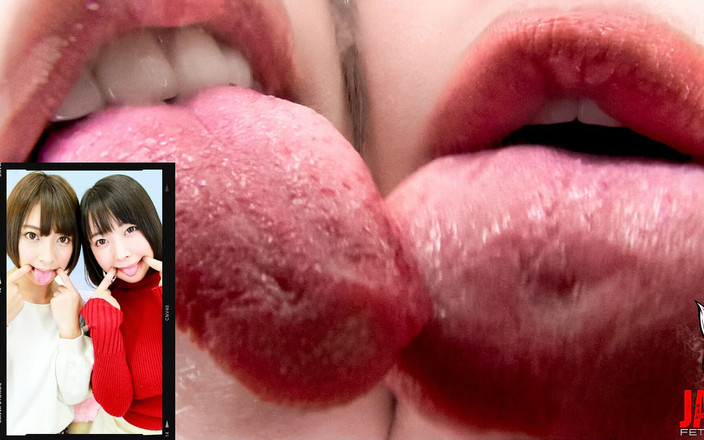 Japan Fetish Fusion: Ciuman trio Arisa dan Miku: tarian lidah