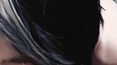 Tricking the Neko Slut Into Playing with Your Big Cock