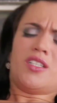 She Moans and Squirts Masturbating Her Wet Pussy with Huge Vibrator Vol 4