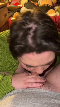 Dick Sucking Lips Blowjob and Cumshot