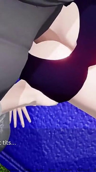 3D MILF com peitos gigantes amarrados por luxúria jogo animado