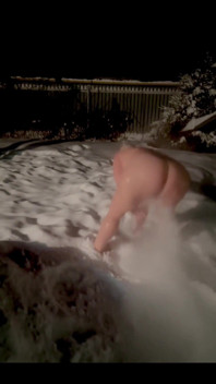 Russian Sauna and Snow