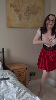 Naughty Red Wench Striptease