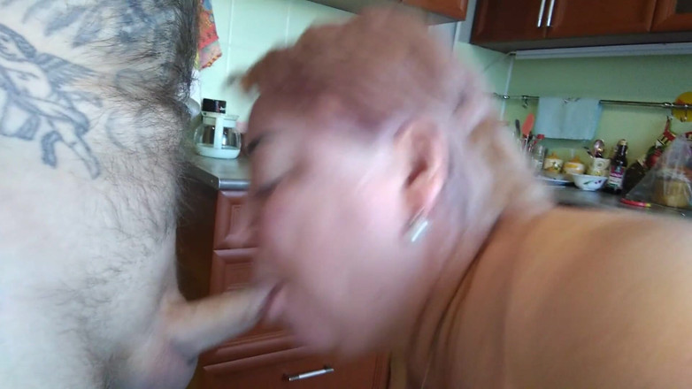 Zona901: BBW Milf loves getting a mouthful of cum after a...