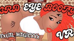 VR-Backalleytoonz: 3rd Eye Booty-vr-4k Bunz dostane její tváře plácané