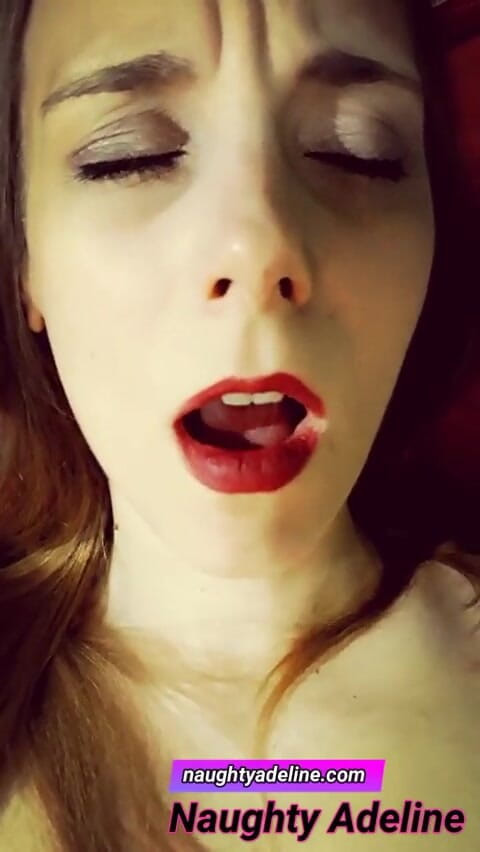 Naughty Adeline: แตกข้างในหีฉัน!