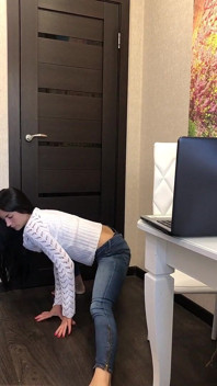 Non-nude Stretching