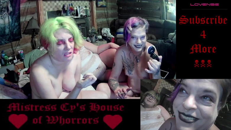 House of whorrors vault of darkness: 여주인 Cy의 후장 10.6.21 Translez BDSM Xxx666