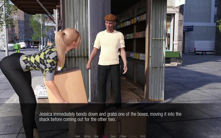 Porngame201: Jessica O'Neil's Hard News - Gameplay Through #5 - 3d Game, Porn game, HD, 1080