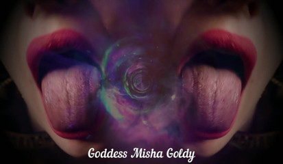Goddess Misha Goldy: I am your new beautiful addiction! Cum at my command...