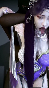 Dea in paradiso: le curve 3D svegliano - Animazione 3D Hentai