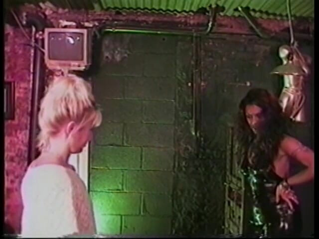 Girl on Girl: Blond gets humiliated and locked up in dungeon