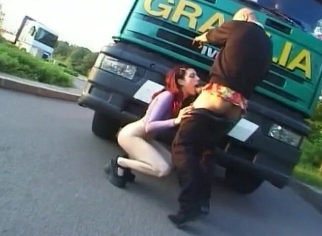 European Classics: Sluts plowed in car in foursome