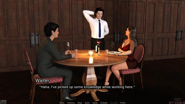 Dirty GamesXxX: Bir çiftin aşk ve şehvet düeti: evli çift romantik akşam yemeğinde - bölüm 77