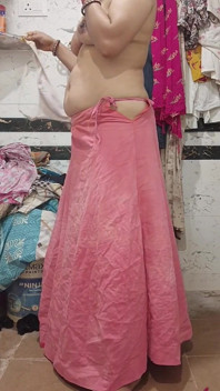 Priya Bhabi Nice Back Side Big Ass Bathing Video