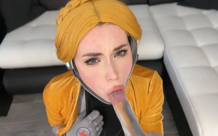 Sweetie Fox: Robot Ballerina From Atomic Heart Fucks Pussy with Big Dildo &amp;...