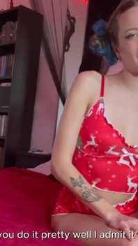 Mrs. Claus korrigiert die bösen Jungs! Doppelt in Eng! JOI Porn Fr