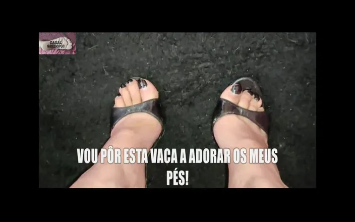 Casal Gresopio BDSM: Jose Castell Preto Dominates with Your Feet 1