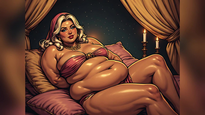 AI Porn: Arabské noci sexy umění