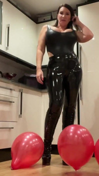 Over Inflated Balloons Ready to Burst