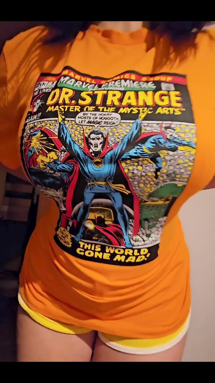 BritneySwallows: Doctor Strange Strip Tease Stepmommy Gets Naked.