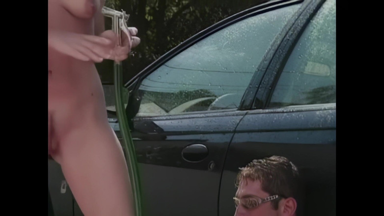 Blitzporn: Blair Segal: Myjte auta a šukejte na slunci