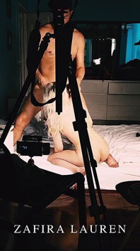 Di balik layar sama model faphouse zafira lauren