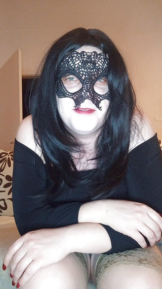 MamaZSekretem: Transmom trénuje svou malou těsnou díru s análním kolíkem