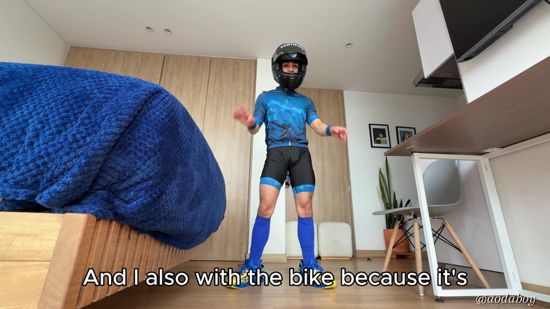 aodaboy: Traje De Ciclista Y Corrida