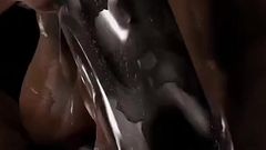 3D Horny Slut BBW Hot MILF Stripper Naked Her Perfect Body Got Fucked so Hard