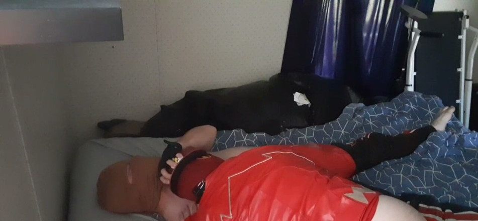 Rusty Sunnybrook: Halloween Party Biker Blowjob
