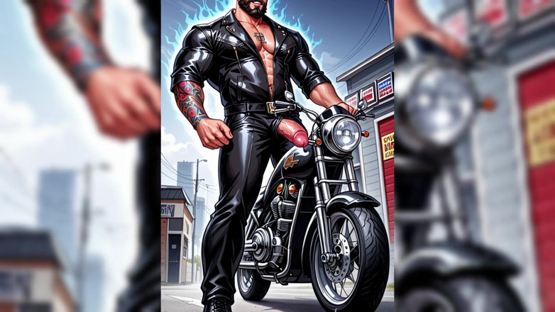Erotic Man: Prezentare de bărbați homosexuali ai Biker