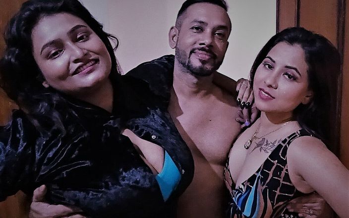 Tindi sex: Um Garoto com Duas Meninas, Áudio Bengali Completo, Tina, Suchorita e...