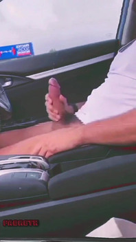 He Shows off His Huge Cock on the Street