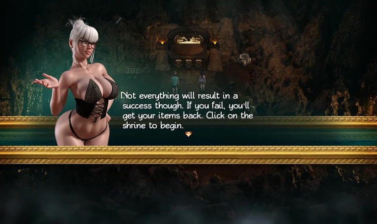 Dirty GamesXxX: 娜迪亚的宝藏：女孩骑着古老的假阳具 第17集