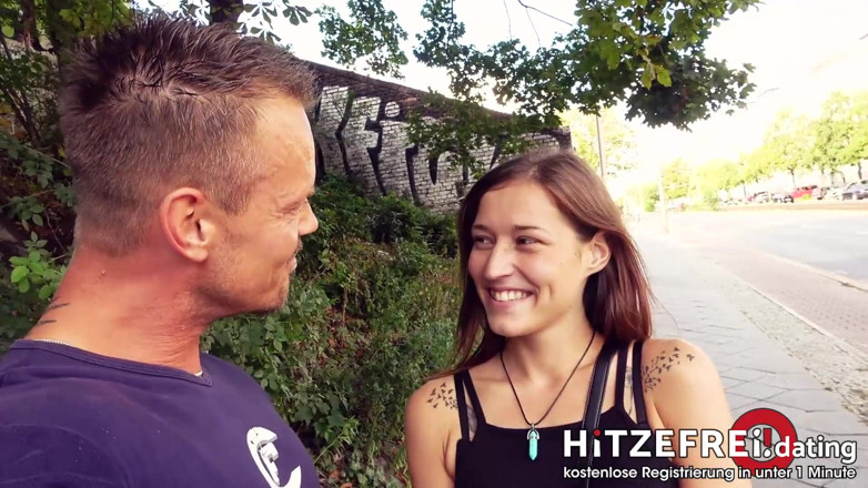 Hitzefrei: Hot teen ass! Mina's first outdoor fuck-date! Part 1